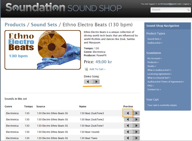 soundshop app